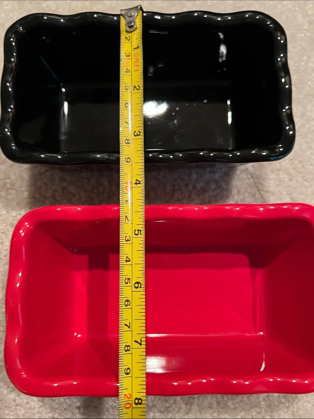 Ceramic Mini Loaf Dishes - Christmas - EC